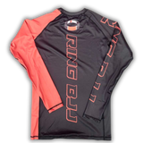 R1NG BJJ LONG SLEEVE BELT COLOR RASH GUARD